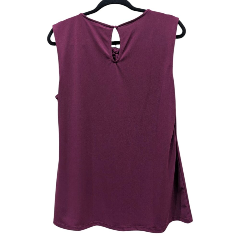 41 Hawthorn Jaslinda Twist Neckline Moss Crepe Knit Top - Picture 4 of 4